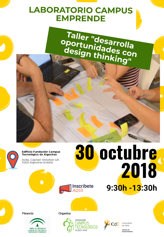 Taller Desarrolla oportunidades con design thinking