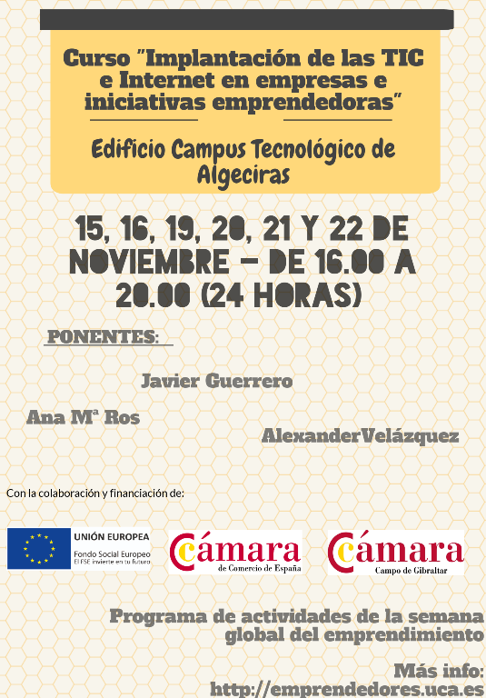 Curso “Implantación de las TIC en empresas e iniciativas emprendedoras”
