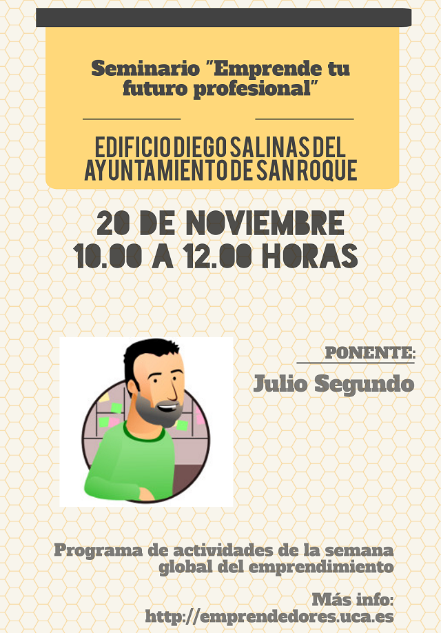 Seminario “Emprende tu futuro profesional”
