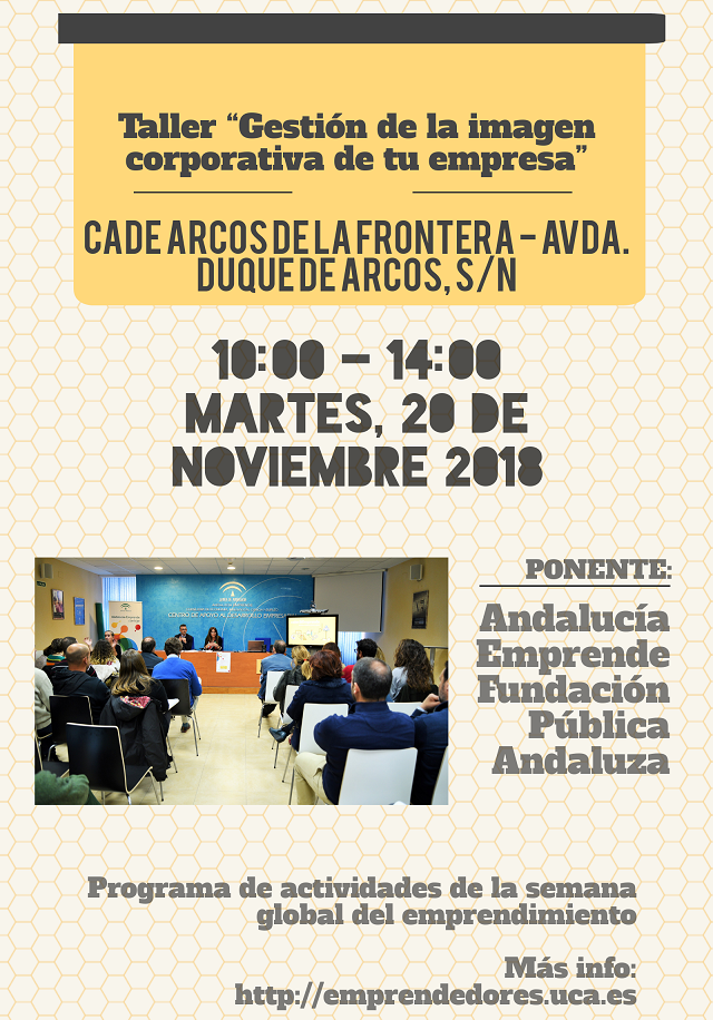 Taller “La Imagen Corporativa de tu negocio: diseño y protección legal”