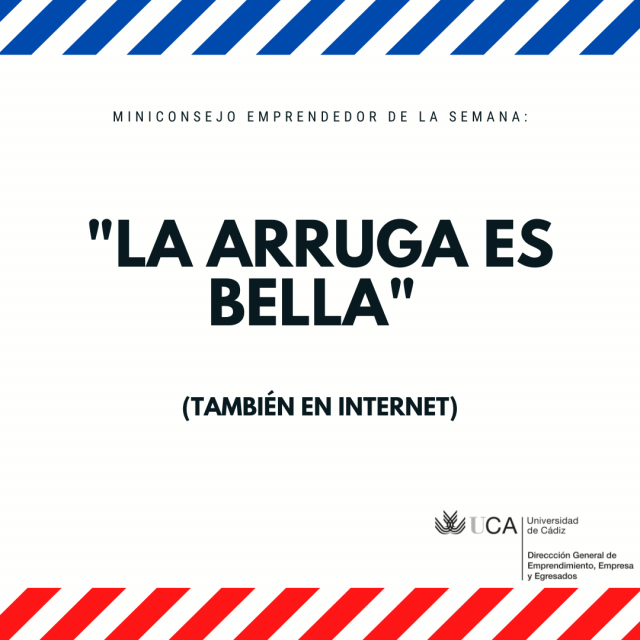 Miniconsejo emprendedor de la semana: